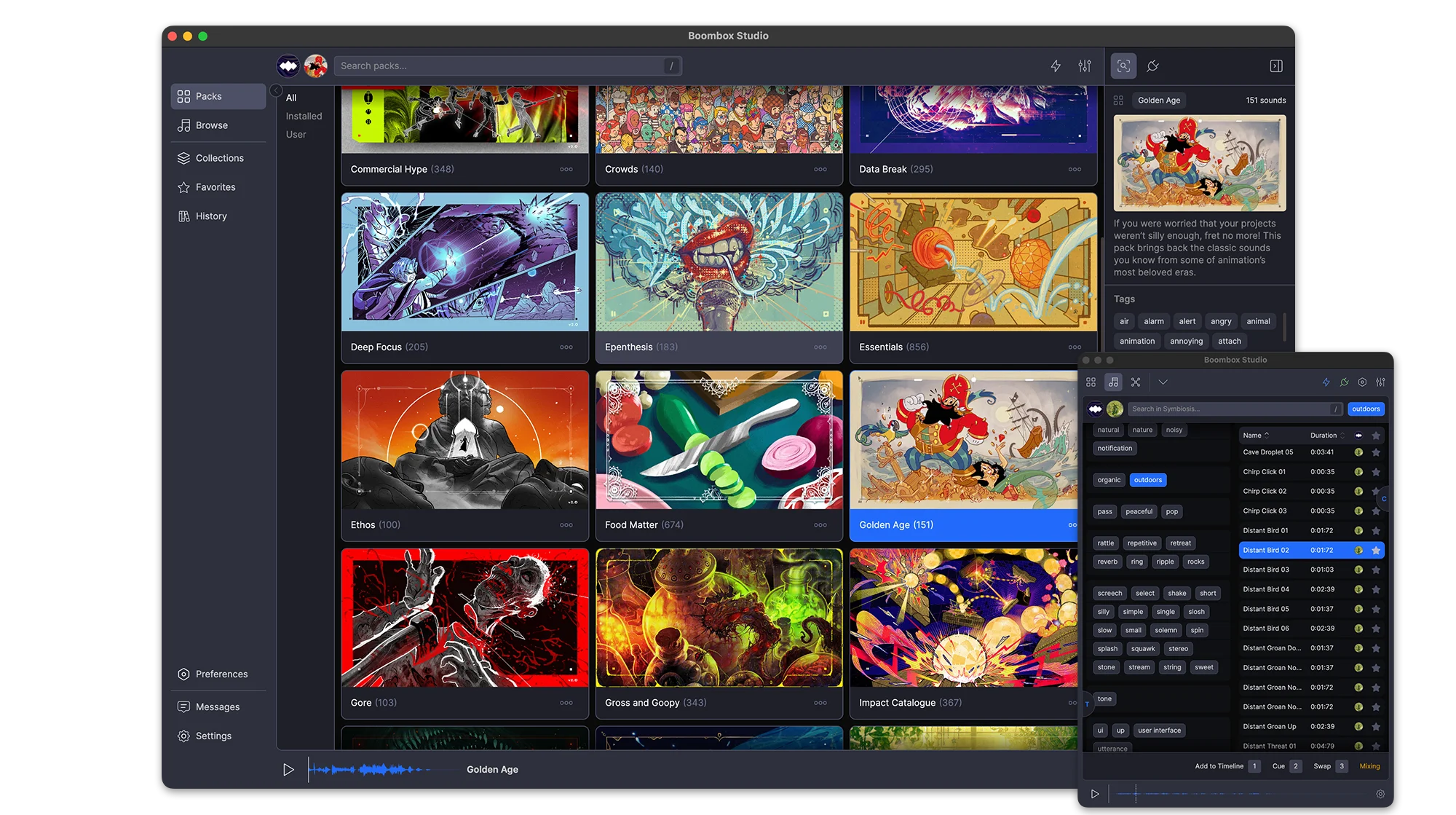 Perfectly sync studio-quality audio with an interface and tools designed for professional animators.